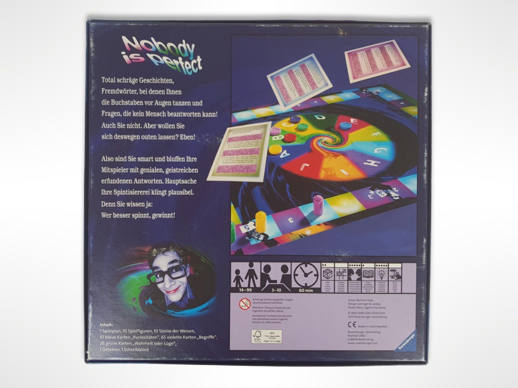 Ravensburger Giochi: RAVENSBURGER Nobody is Perfect – Usato da Suhr venduto da Restwert_Suhr 6
