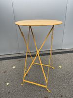 Metalltisch rund 104 cm hoch