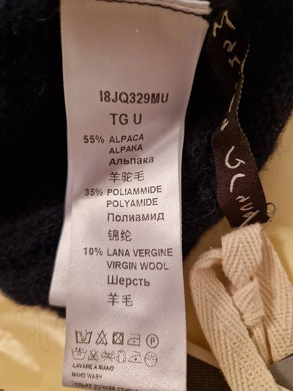 Copricapi, berretti & cappellini: Berretto Manila grace blu navy – Usato da Ascona venduto da sahra_80a 2