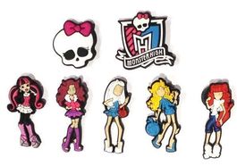 Monster High: 7 shoecharms jibbitz