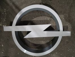 Opel Leuchtschild Werbeschild  Ø 85cm Vintage