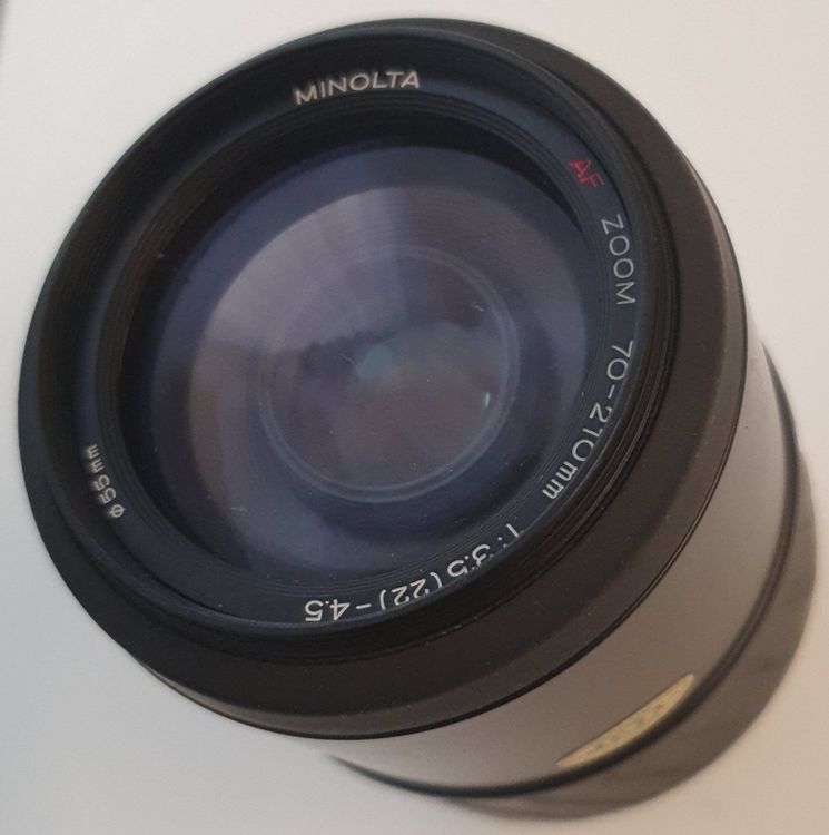 Minolta Fotocamera: KONVOLUT VON MINOLTA DYNAX 7000i, ZUBEHÖR – Usato da Remigen venduto da widmer.k.01 2