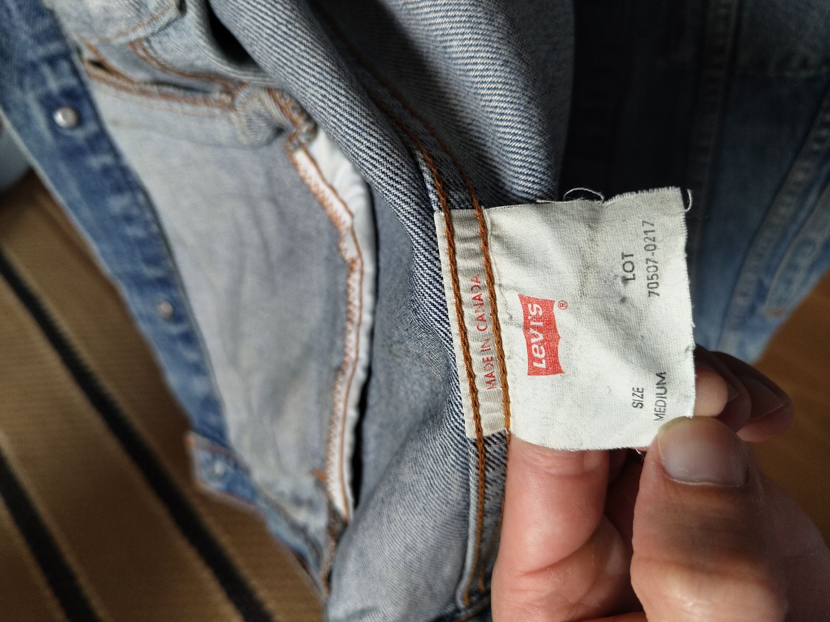 Levi's Giacche: Vintage Levi's Jeansjacke Gr. M – Usato da Zuerich venduto da FF_Noir 2