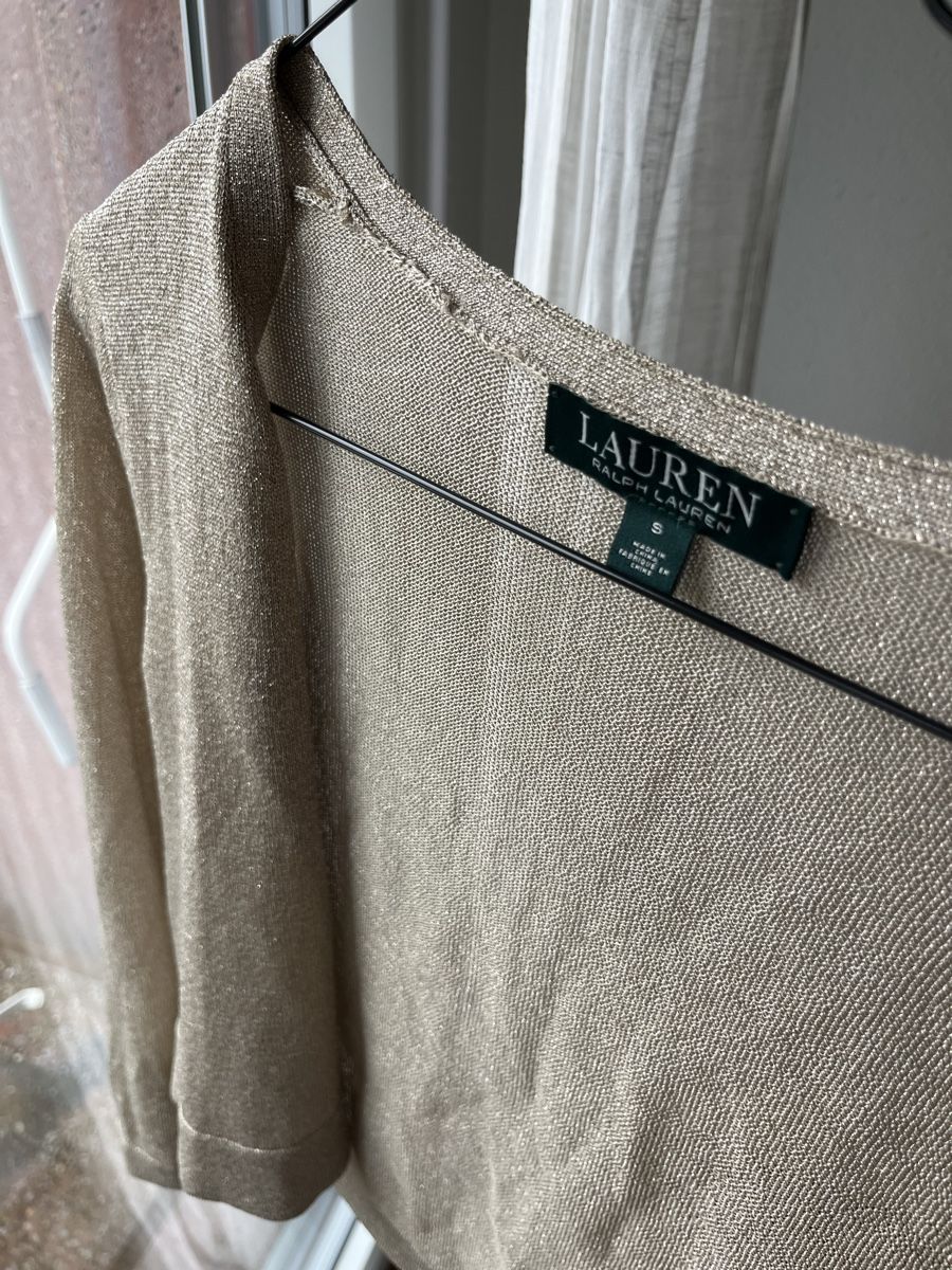 Ralph Lauren Giacche: Ralph Lauren Shimmer Cardigan – Nuovo (secondo la descrizione) da Cham venduto da max_q5dz