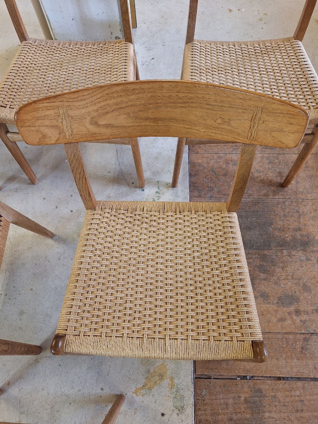 Carl Hansen & Søn Sedie: 6 Stühle Carl Hansen & Son Hans Wegner Eichenholz – Usato da Urtenen-Schönbühl venduto da Atelier21_bern 3