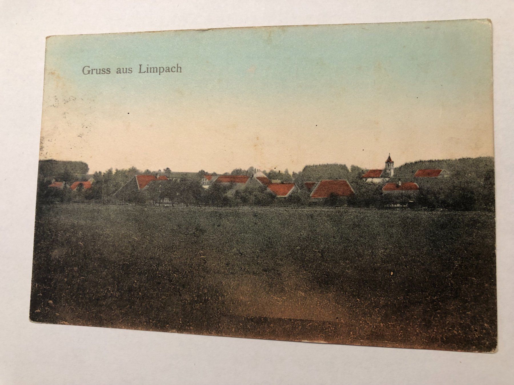Ansichtskarten: Gruss aus Limpach 1916 – Gebraucht aus Pfäffikon ZH von Waltoversand