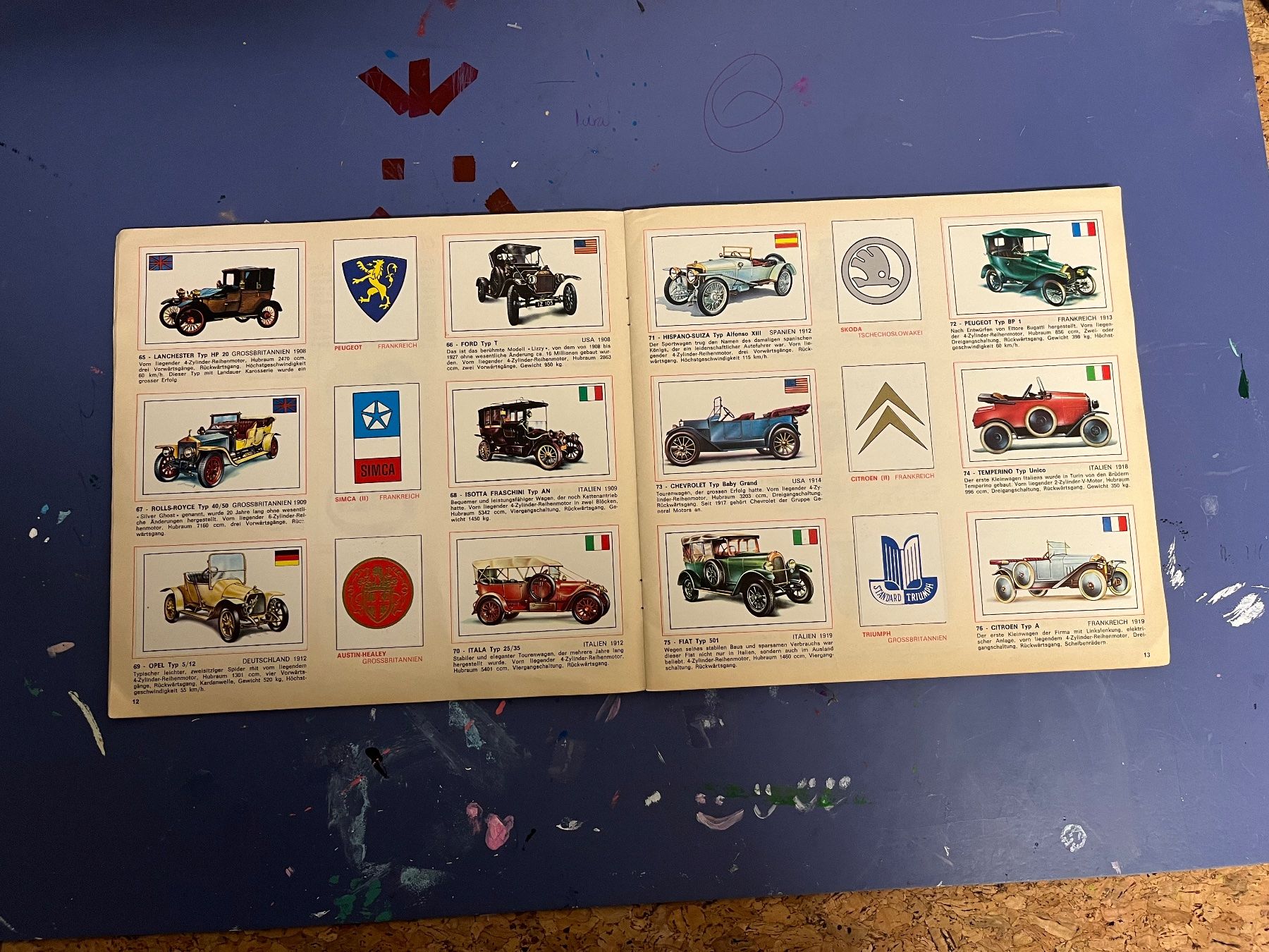 Panini Album: Panini Album Automobile – Usato da Rudolfstetten venduto da Clodo1975 3