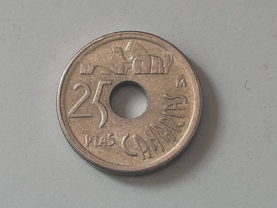 Tutti le monete: 25 Pesetas spagnola 1994 – Usato da Giubiasco venduto da LorisVale