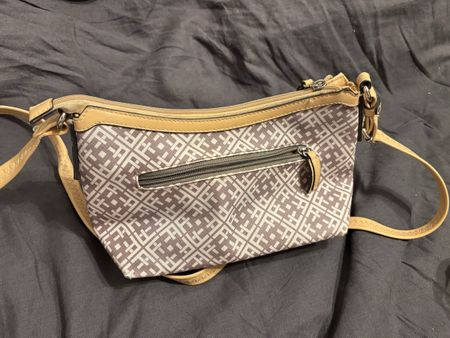 FRANCINEL CROSSBODY BAG VINTAGE MONOGRAM STYLE 