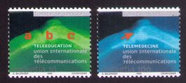 1999_D Xl 16+17_Dienstmarken UIT_Telelernen+Telemedizin ! **