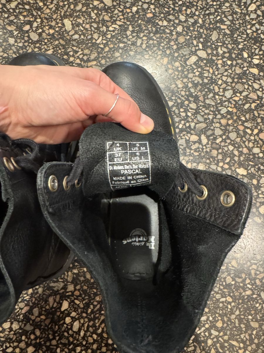 Dr. Martens Scarpe da donna: Dr Martens 1460 pascal black ambassador boots size 37 – Usato da Zürich venduto da gva_r9gs 4