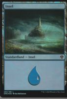 TCG Magic The Gathering MTG DMU 265 / 281 FOIL Insel (V.1)