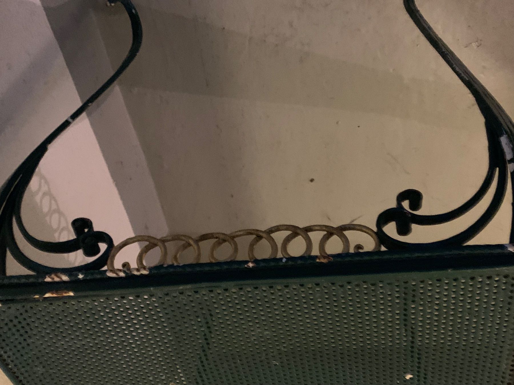 Tische: Salontisch Lochblech 70er – Gebraucht aus Ennetbaden von Schimy10 1