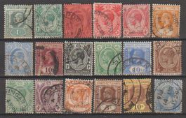 Timbres Colonie Britannique Straits Settlements lot