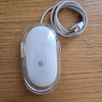 Apple Pro Mouse M5769 USB Vintage Apple Maus, weiss/transp