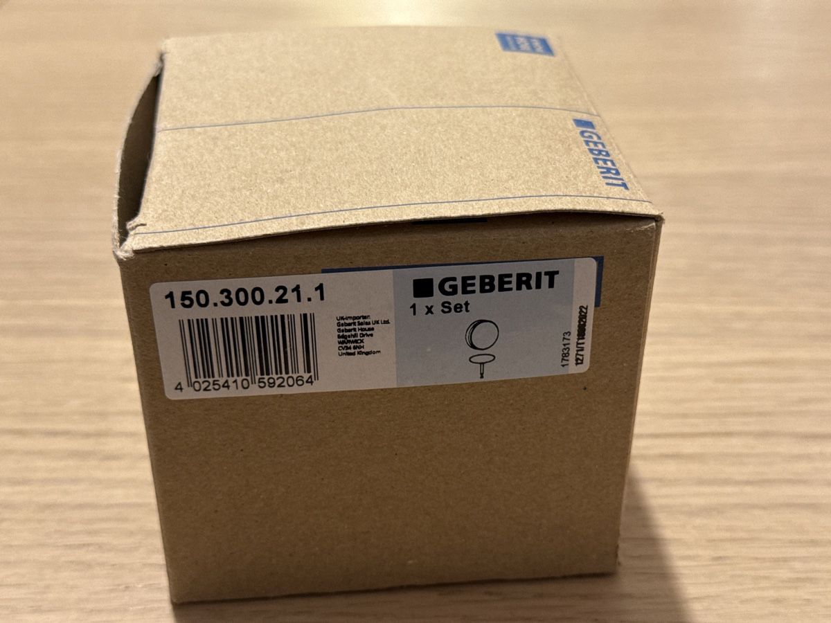 Geberit Rubinetteria: Geberit set 150.300.21.1 – Nuovo e nell'imballaggio originale da Châtelaine venduto da VR76 7