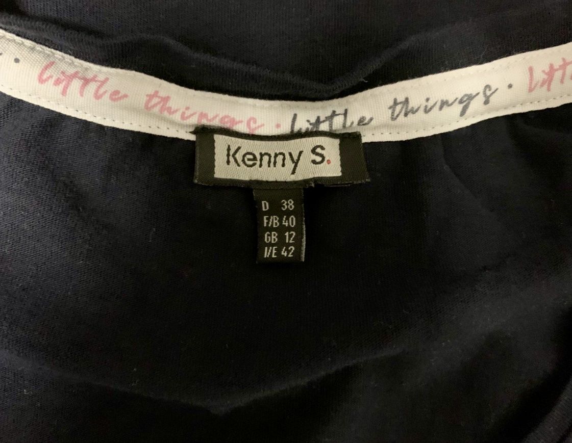 T-shirt: Kenny S. Navy Damen Print – Usato da Baden venduto da Tiffany6878 4