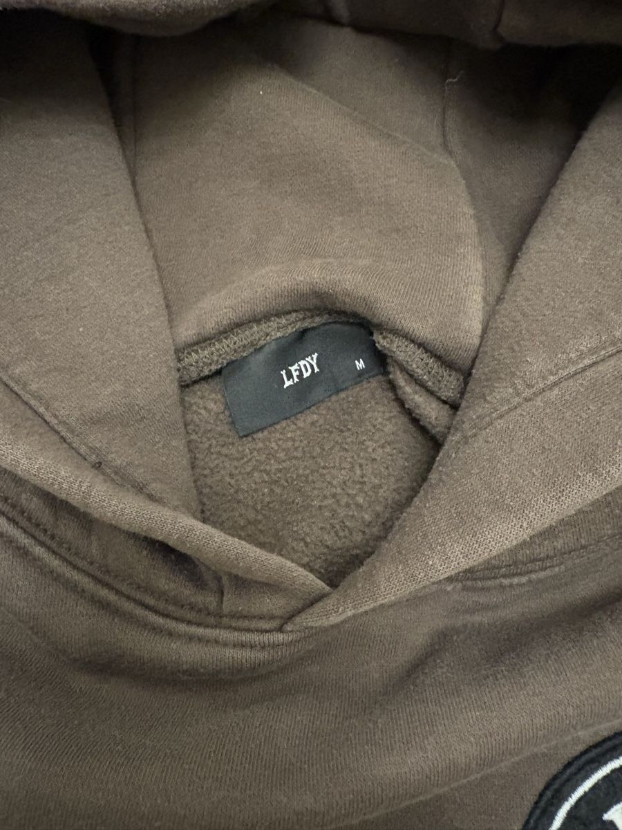 Live Fast Die Young Maglioni & Felpe: LFDY Hoodie Gr.M/Braun – Usato da Zürich venduto da steal-deals 1