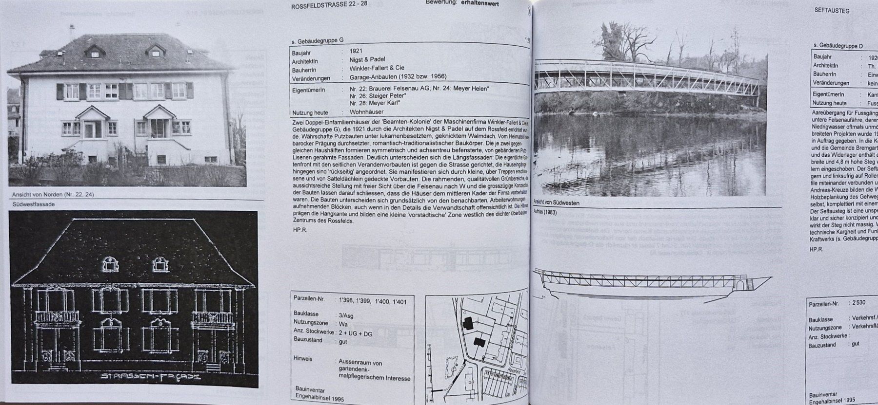 Bücher: Bauinventar BERN Engehalbinsel (1996) – Gebraucht aus Bern von Mattthias 8