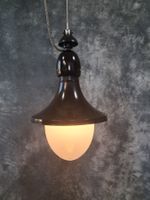 Restaurierte BAG Turgi Industrie Lampe aus den 30er Jahren