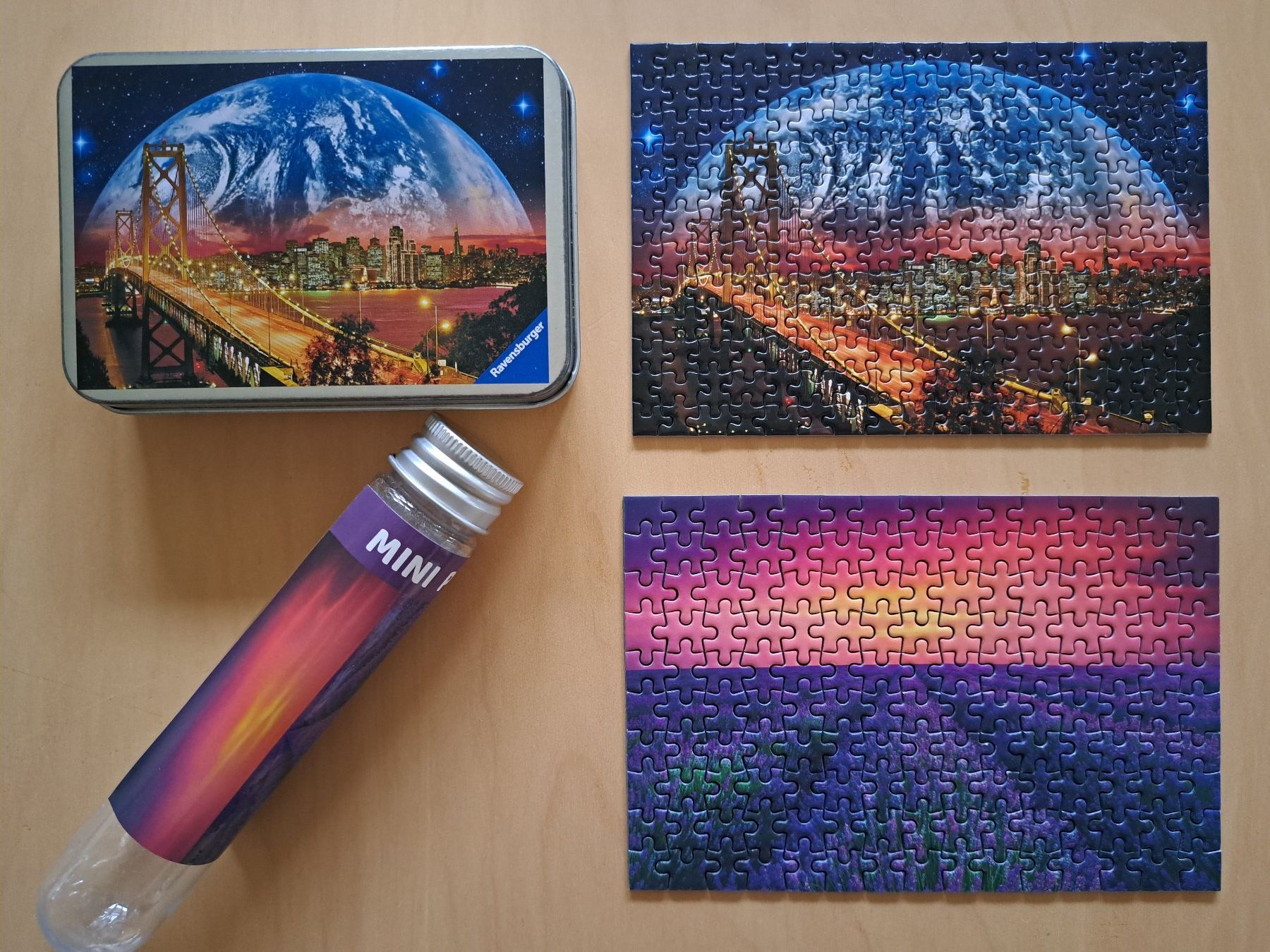 Ravensburger Puzzle: 2x Micro Puzzle - 1x Ravensburger, 1x Shein – Usato da Pfaffnau venduto da hjp01