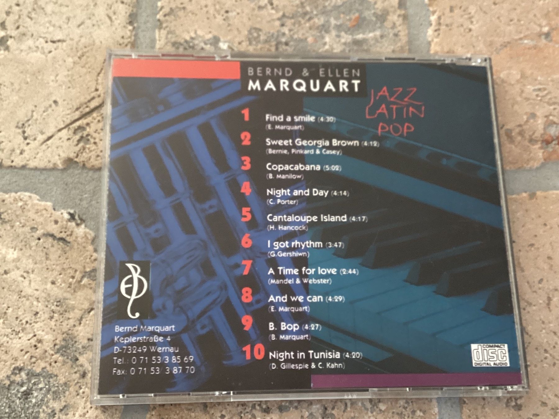 CDs: Bernd & Ellen Marquart, Jazz - Latin - Pop – Gebraucht aus Mörschwil von Monzar 2