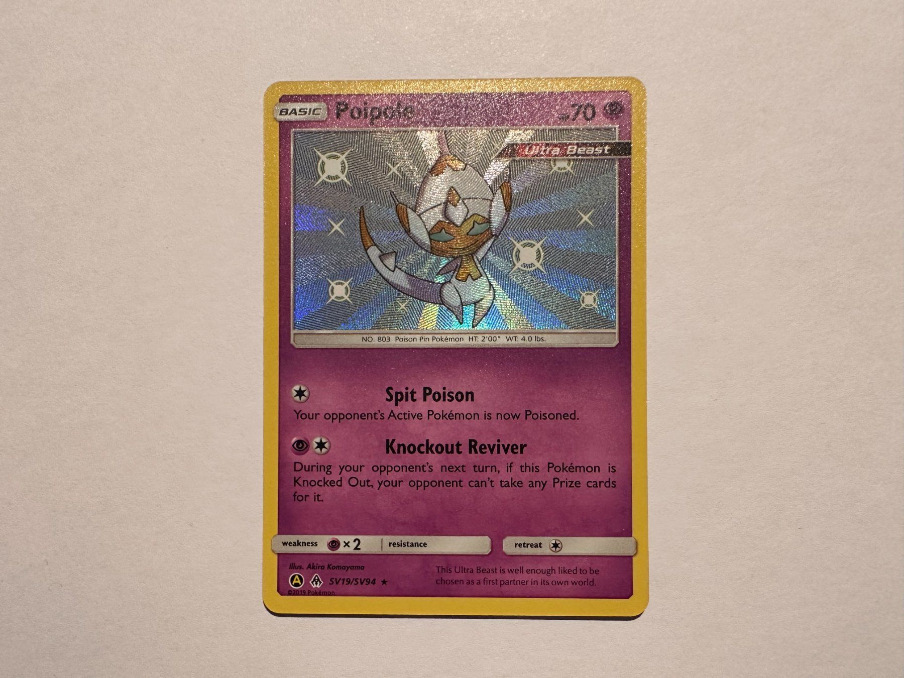 Pokémon Sammelbilder & Trading cards: Poipole Shiny Hidden Fates EN – Gebraucht aus Hagendorn von Pokecollectorch 1