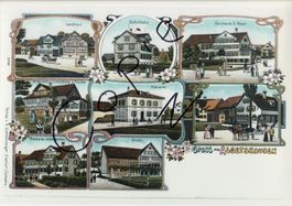 Gruss aus Algetshausen - (um 1900)
