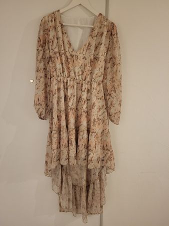 Neues Sommerkleid mit Blumenmuster, Grösse L