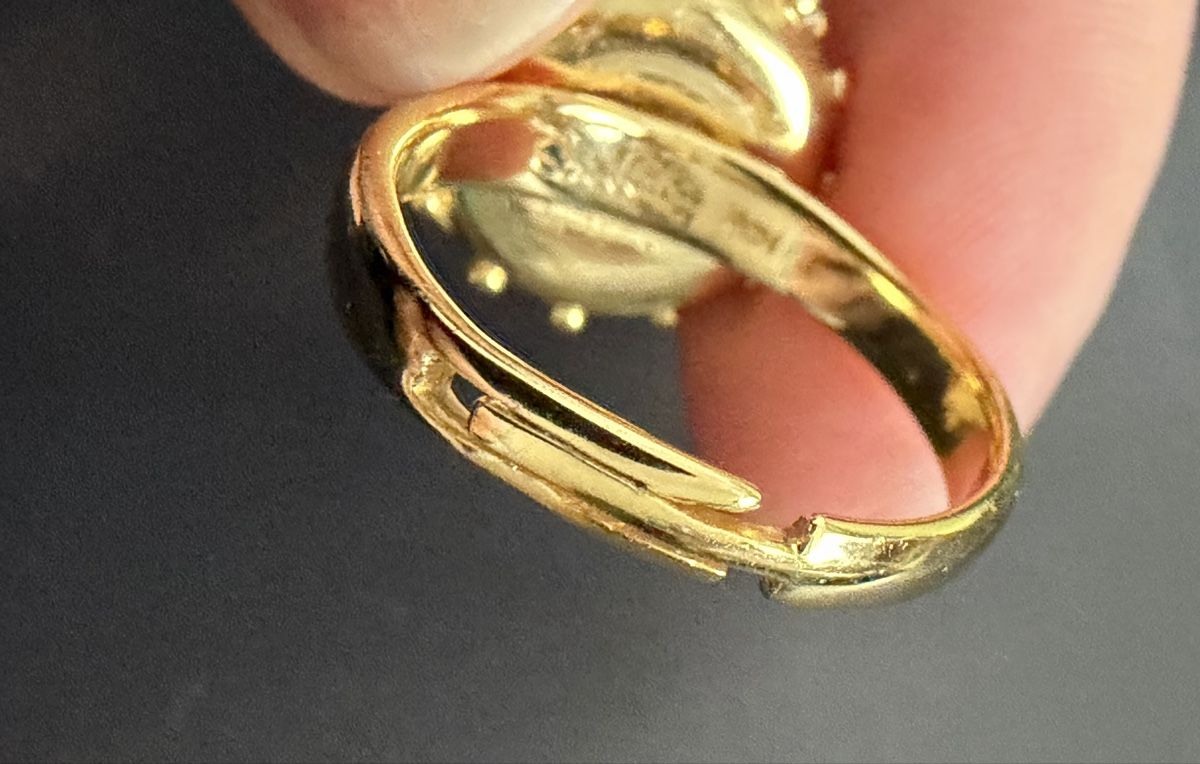 Anelli: Goldiger Vintage Ring mit Rauchquarz – Nuovo (secondo la descrizione) da Luzern venduto da Pool33 5