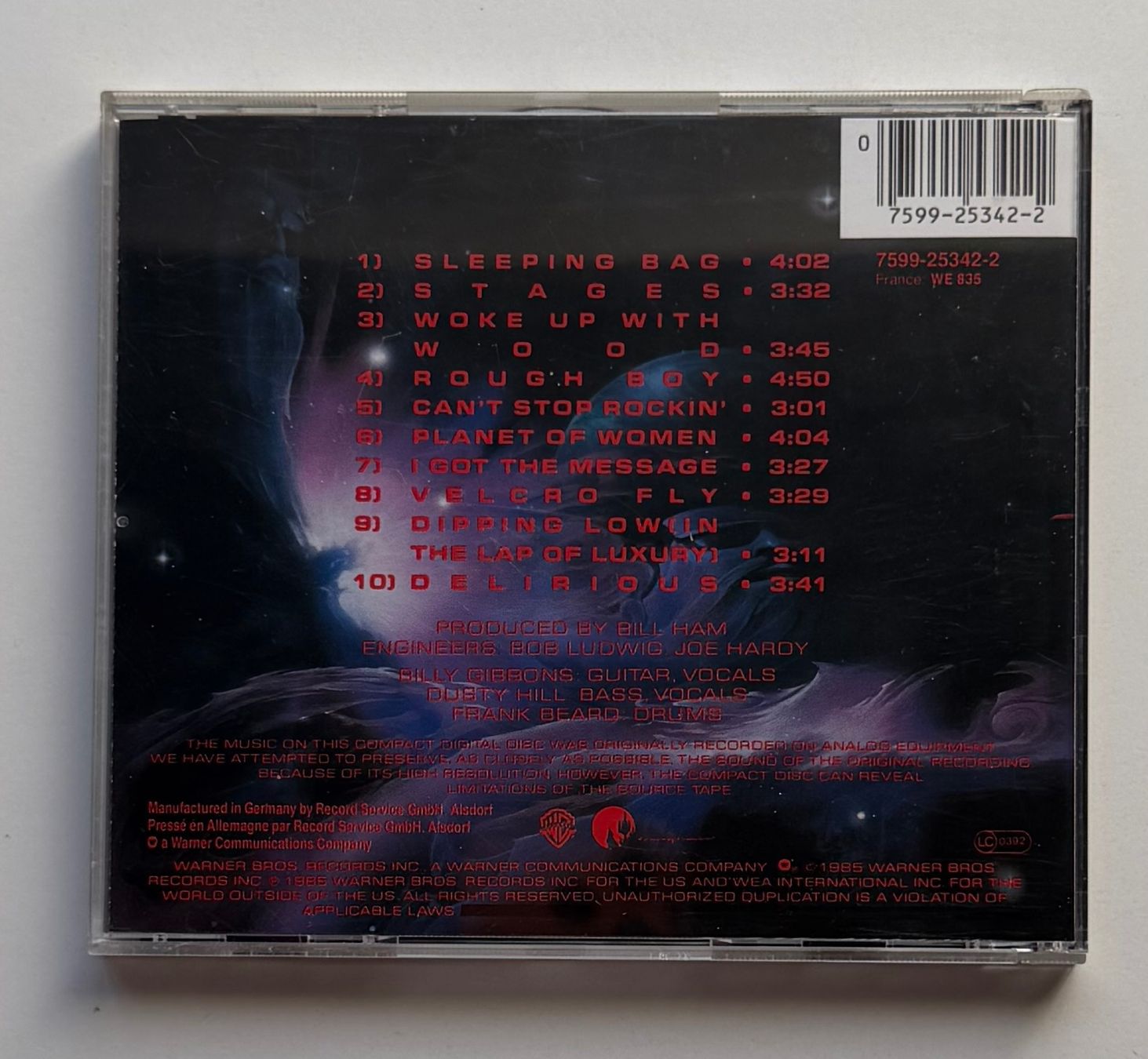 CD: ZZ Top / Afterburner – Usato da Näfels venduto da rottabi 1