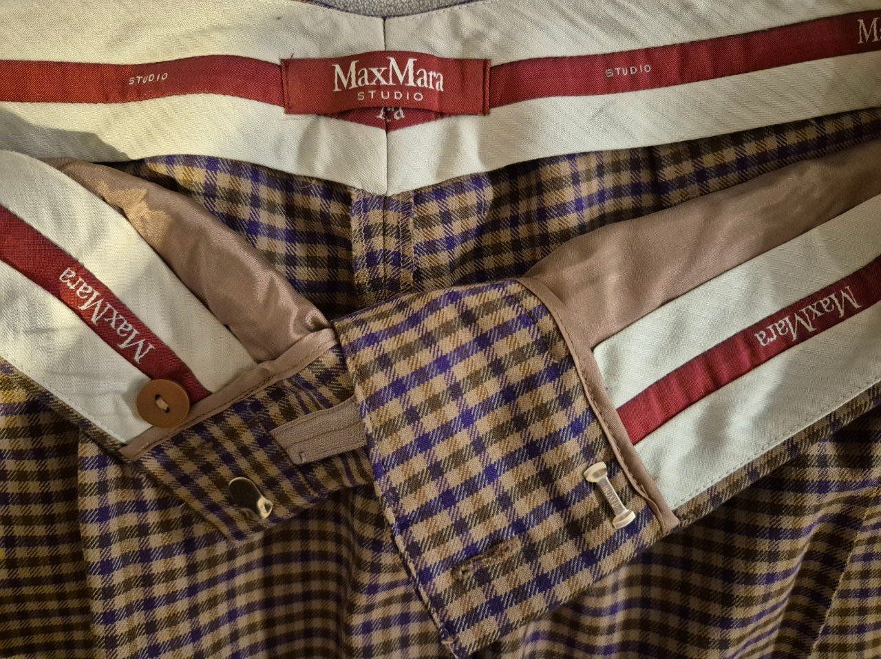 Max Mara Pantaloni: Max Mara "Studio" Folk Damehosen – Nuovo (secondo la descrizione) da Oberglatt ZH venduto da stmark3 1