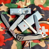 VICTORINOX 2 Soldier, 08 Alox+ 08 CH-MW 2024 Armee SACKMES.