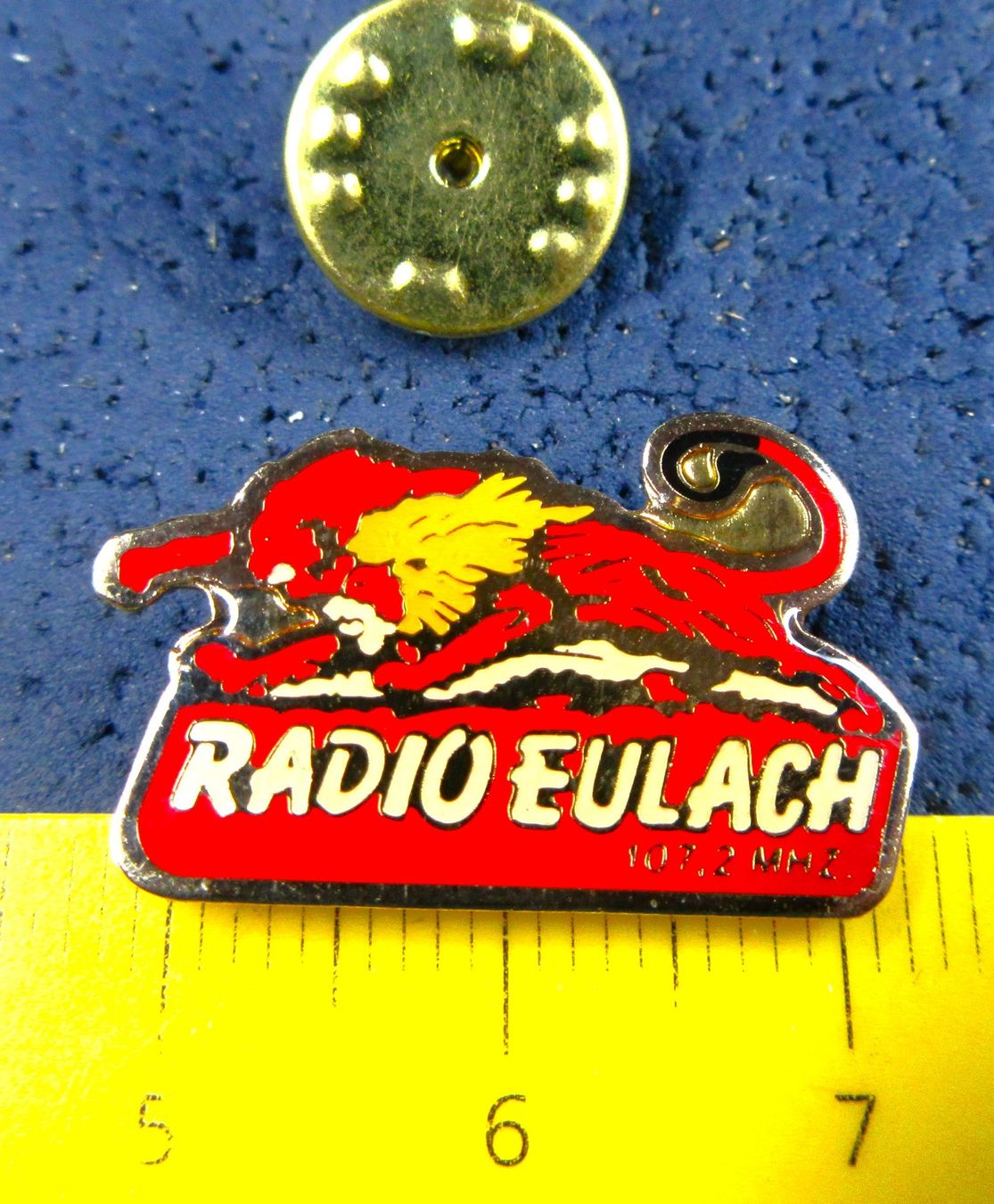 Swiss Placchette & Badge: RADIO EULACH PIN – Usato da Ettingen venduto da Hausi4711