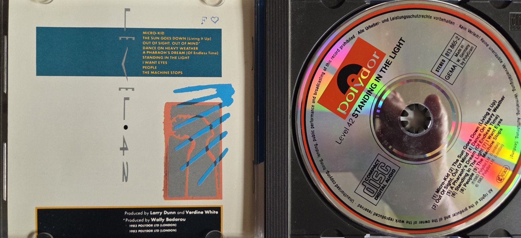 CD: Level 42 - Standing in the Light – Usato da Biberist venduto da Beaver58 1