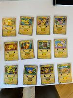 Pokémon 30th Celebration  12 verschiedene Pikachu Karten
