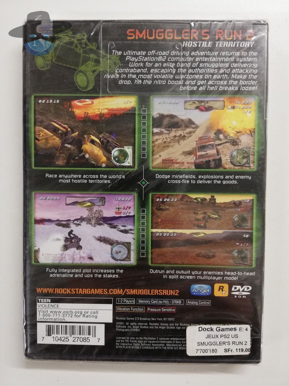 Sony Spiele: Smugglers Run 2 - Hostile Territory / USA / PS2 /sealed /NEU – Neu (gemäss Beschreibung) aus St. Gallen von zorro_dc 1