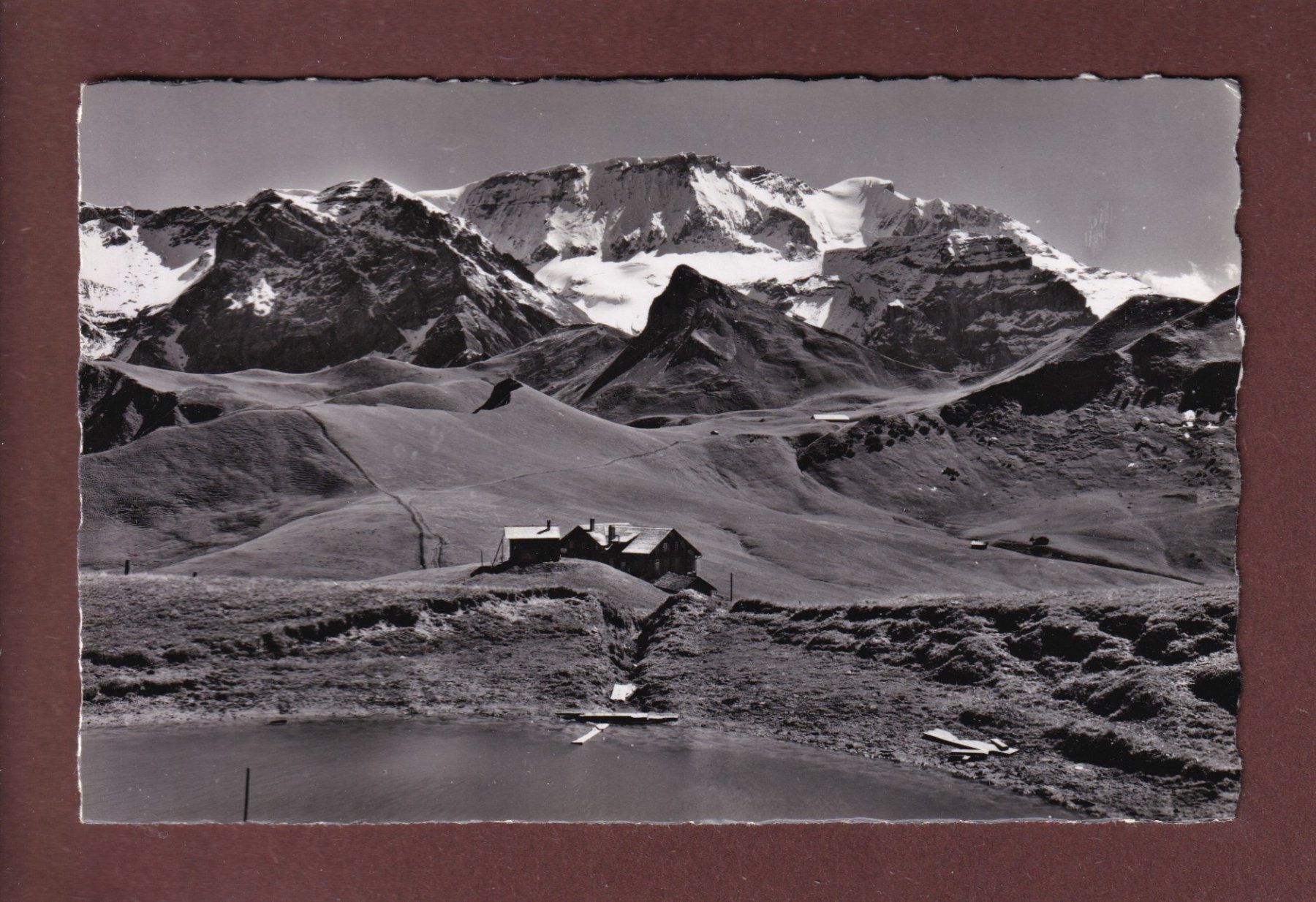 Cartoline postali: HAHNENMOOS-PASS - Wildstrubel – Usato da Pully venduto da nicecards