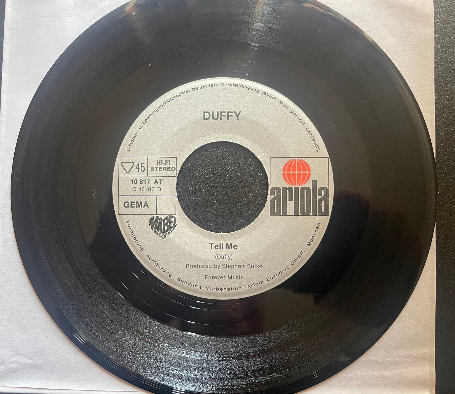 Schallplatten: 7", Duffy, Rock Solid, D – Gebraucht aus Kleinlützel von Vinylspezi 2