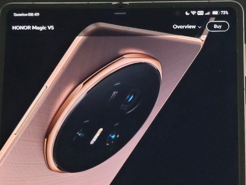 Honor Telefoni cellulari / Smartphones: Honor Magic V5  512 GB Dawn Gold Global Version – Usato da Rapperswil SG venduto da oldlegumes
