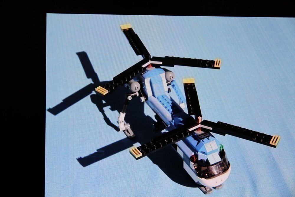 Lego Kit di costruzioni: Lego, Hubschrauber, 2 Rotoren, Seilwinde – Usato da Nesselnbach venduto da ubourson 1