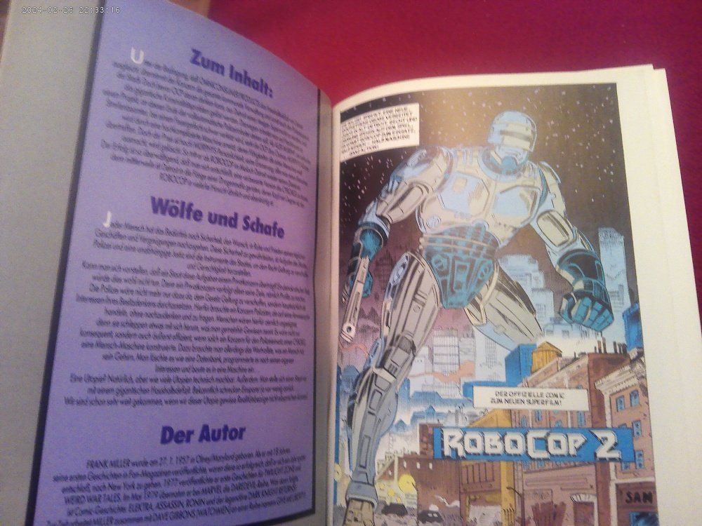Fumetti: Robocop 2 Comic - Eine Maschine laeuft Amok! Bastei Comic – Usato da Volketswil venduto da nemo2000 3