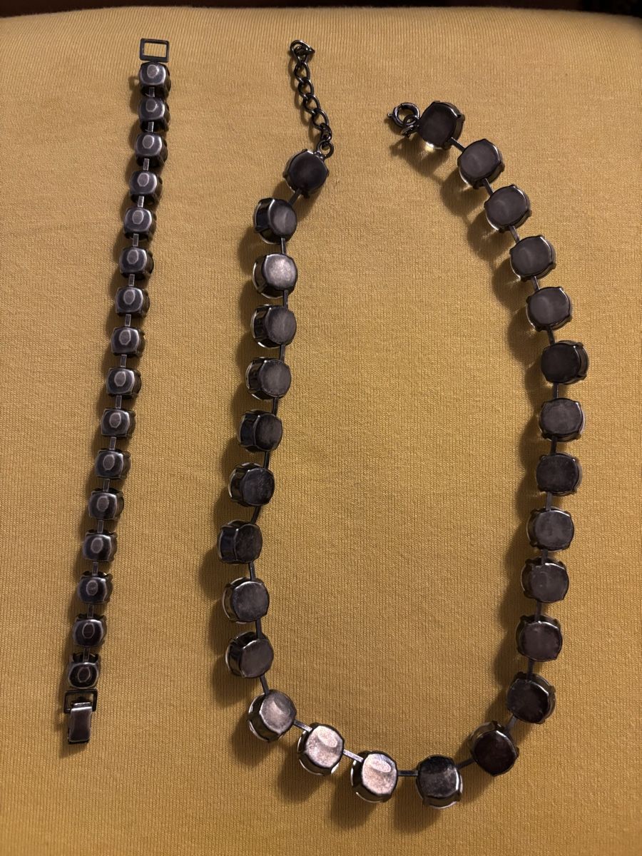 Catenine: Vintage Halskette und Armband – Usato da Zürich venduto da gucks 1