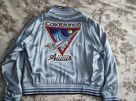 Casablanca Aiiiiir Bomberjacke  Hellblau  Grösse M  Neu