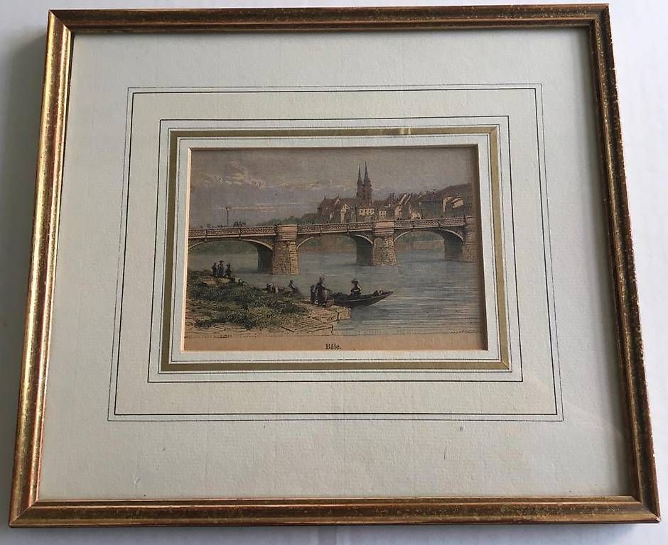 Incisioni: Stich der Stadt Basel – Usato da Aarburg venduto da lbe_xnl2