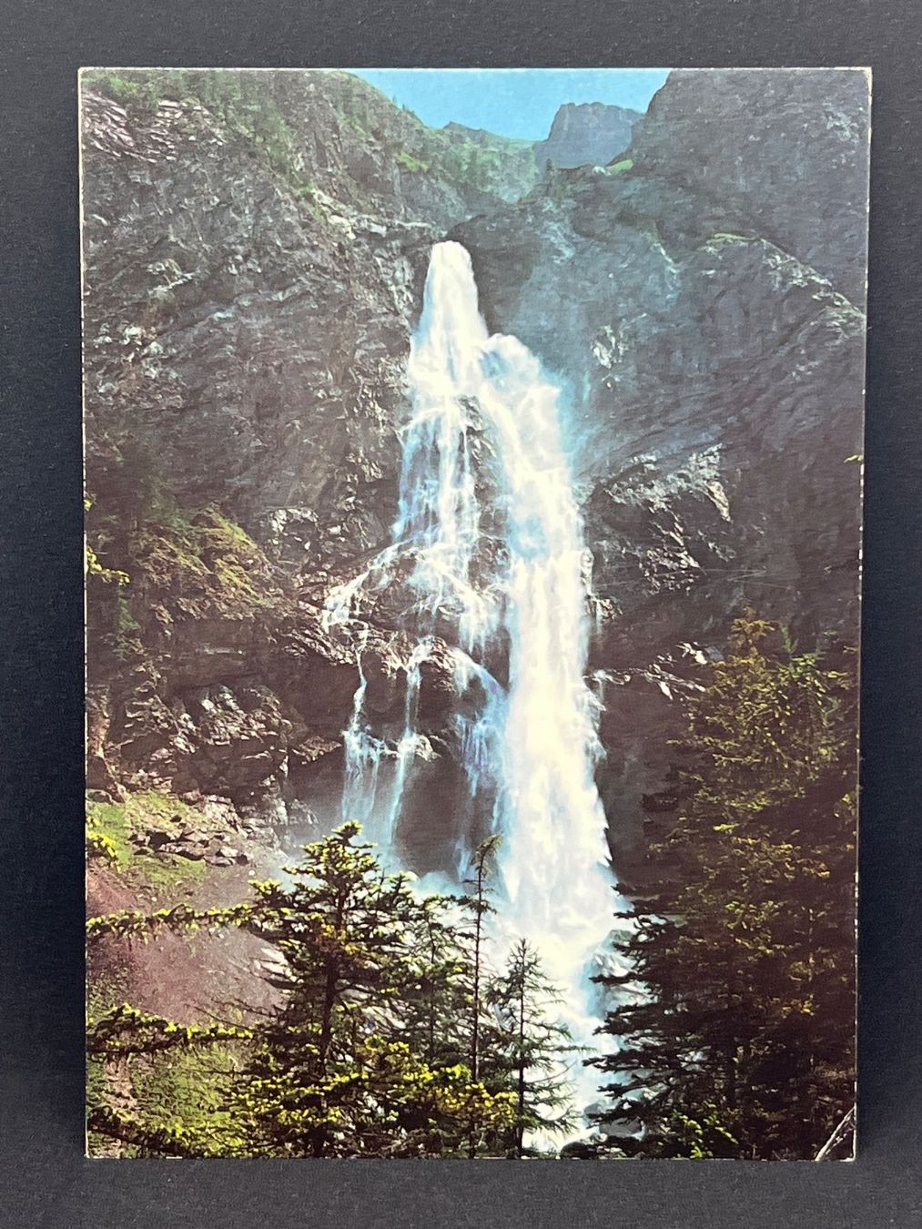 Cartoline postali: Adelboden, Berner Oberland Engstligen Wasserfall – Usato da Widnau venduto da Brusi9