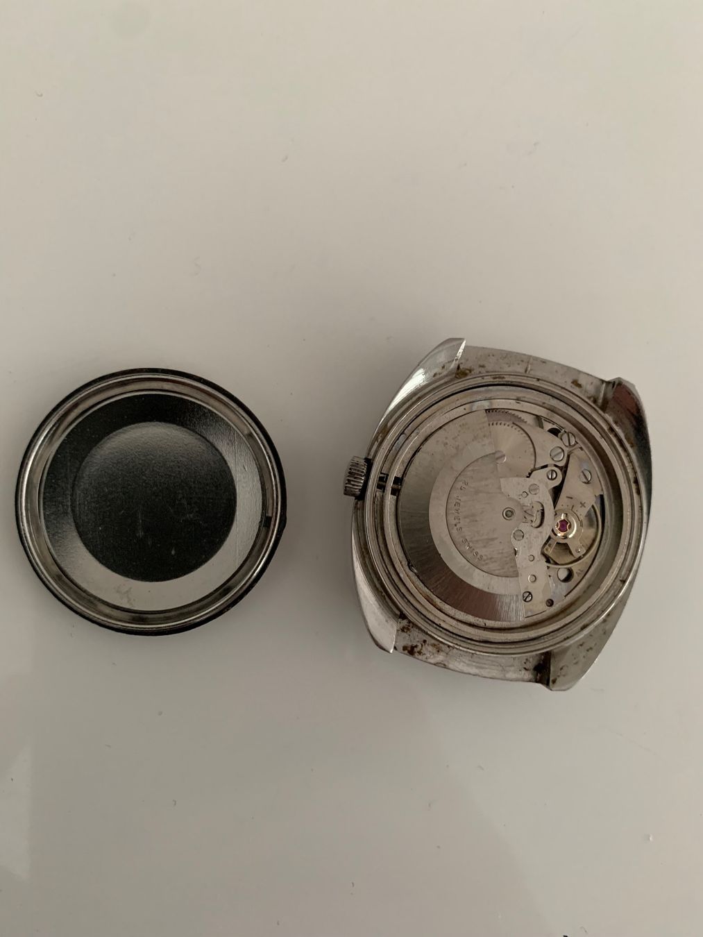 Orologi: Itraco Inabloc Vintage Automatic 36mm läuft – Usato da Goldau venduto da WatchDealer1 2
