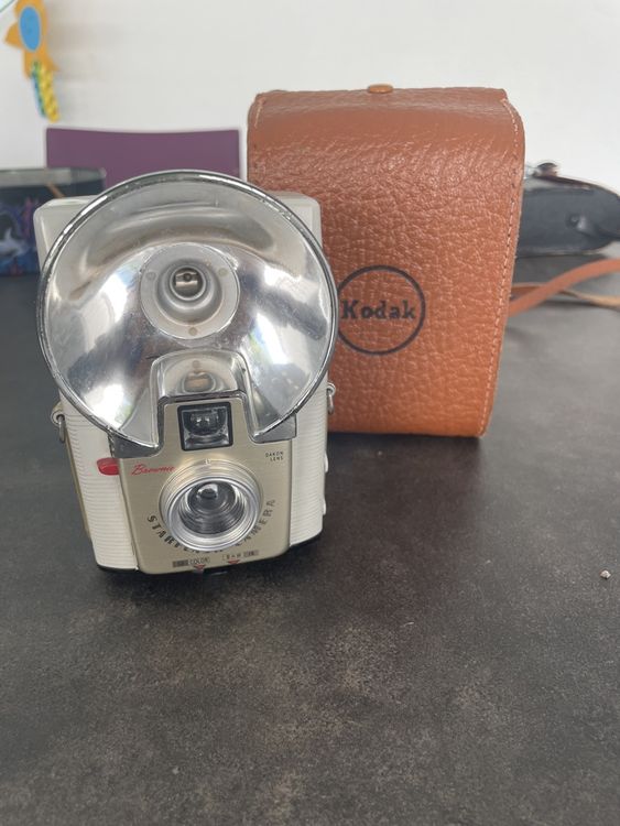Appareil Photo Vintage Kodak Brownie Starlet Argentique 1950 Format 127 - Déco