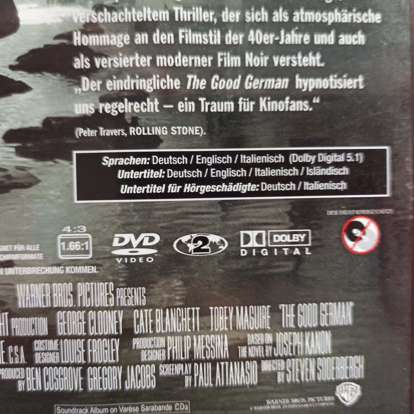 Alle DVDs: The Good German – Gebraucht aus Dübendorf von kb86_MOVIE 2