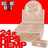 NEU █ 24× RIPS HEMP Hanf King Size Paper